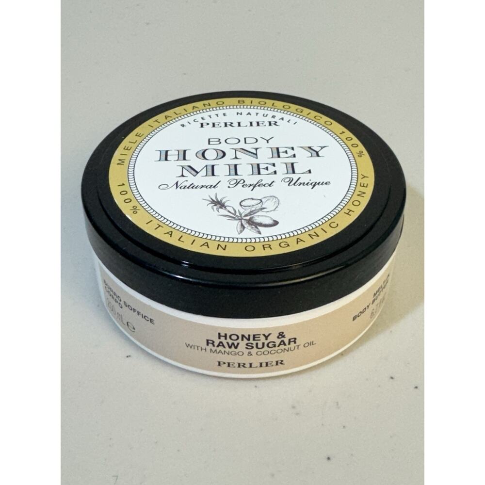 Perlier Body Honey Miel & Raw Sugar With Mango & Coconut Oil Melt-In Body Butter